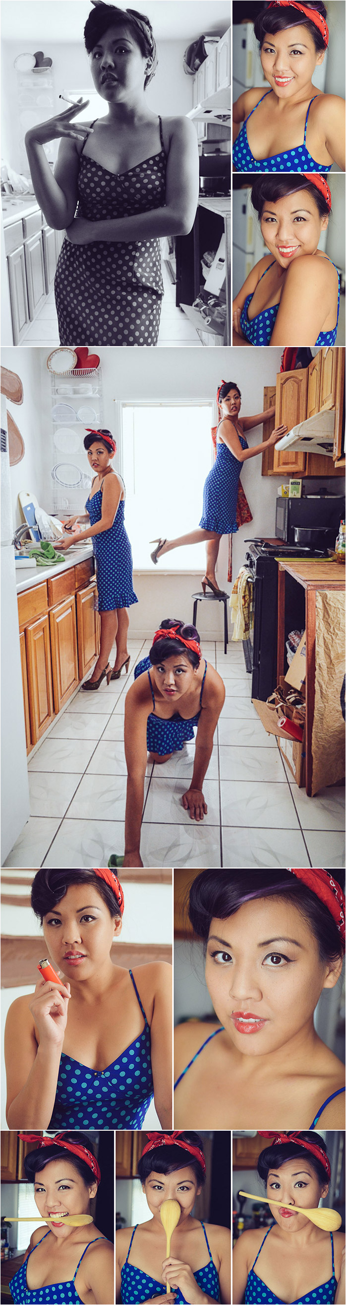 Female model photo shoot of Young Soul Photography in My Kitchen