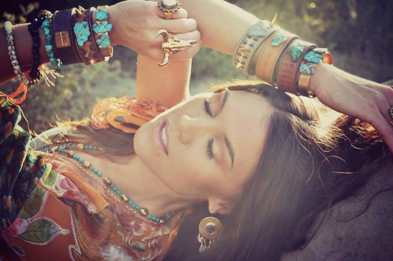 Female model photo shoot of Lux Divine Jewelry