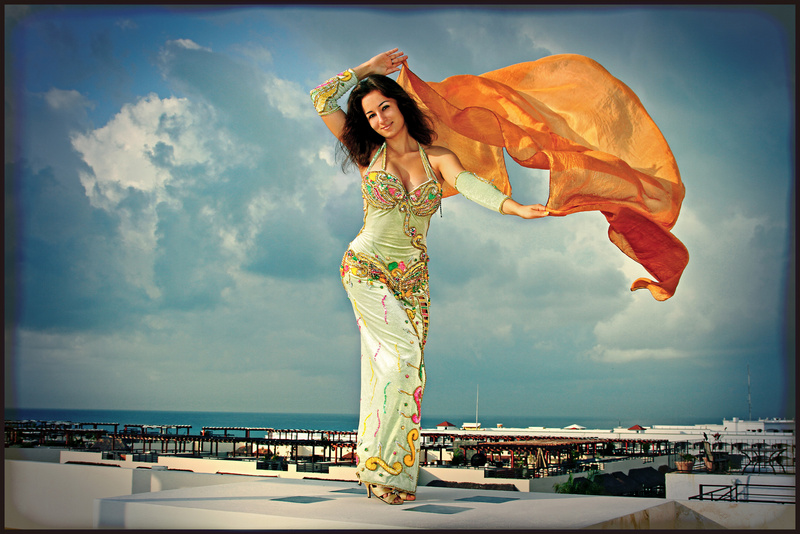 Female model photo shoot of Alexandra the Romanian in Playa del Carmen, Mexico