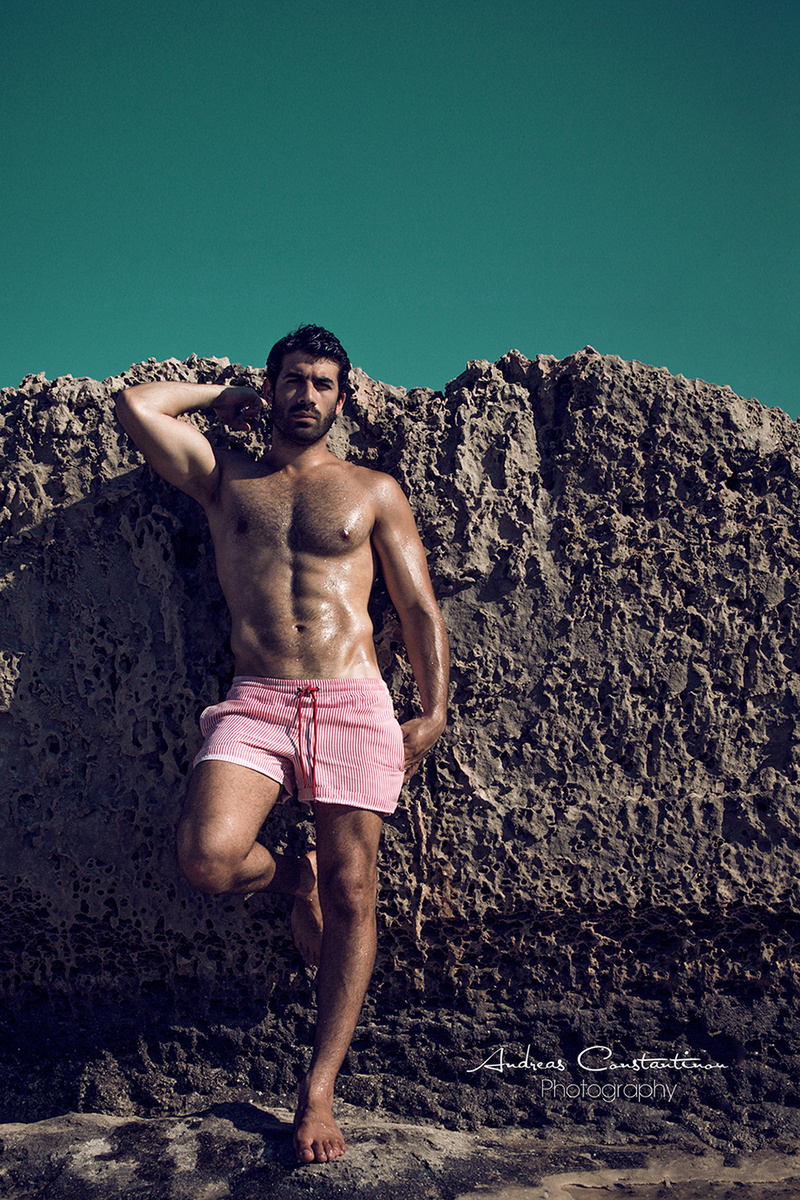 Male model photo shoot of Andreas Constantinou and Michail A in Cyprus