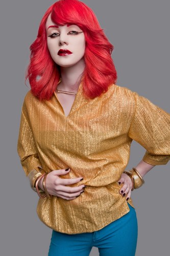 Female model photo shoot of Ruby Fall