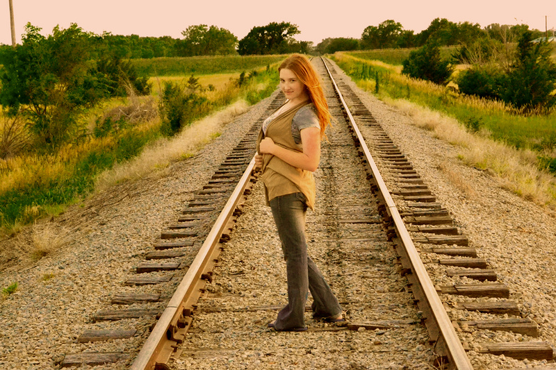 Female model photo shoot of Amy Stanfield in Downs, Kansas