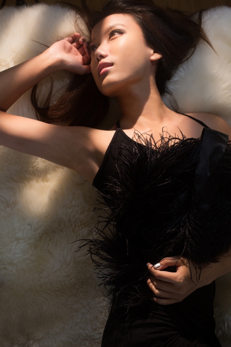 Female model photo shoot of Suchi Jiang