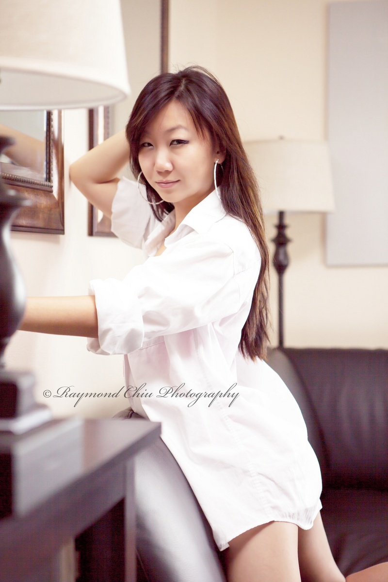 Female model photo shoot of Yue Na in Flushing, NY