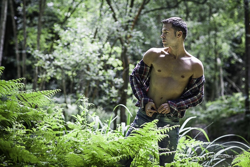 Male model photo shoot of ace27 by Graham Martin in London woods