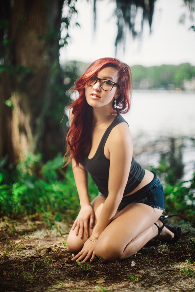 Female model photo shoot of La Tracy in Orlando, fl