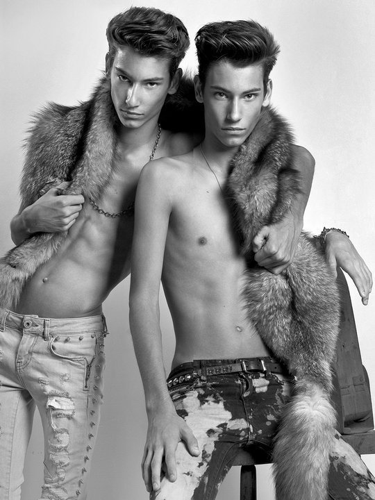 Male model photo shoot of Jake and Joey Dupont