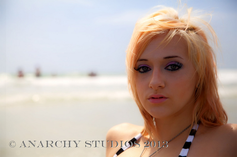 Male and Female model photo shoot of Kyle Hermsen and CottonKandyland in Cocoa Beach, Florida