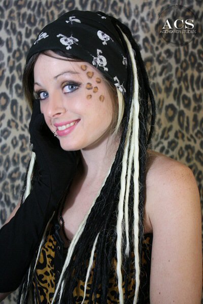 Female model photo shoot of Acid-Candy Hair and MUA