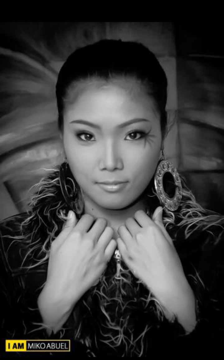 Female model photo shoot of Ria Rivera in HOUSE OF KIOROSKURO