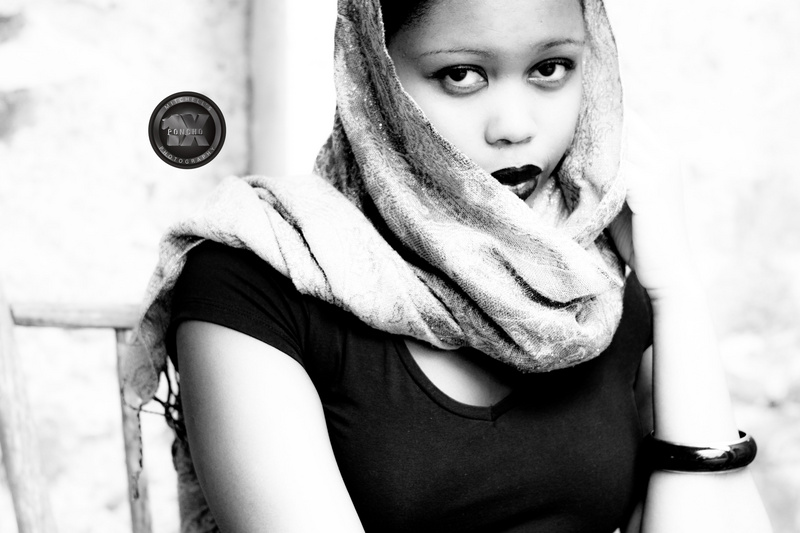 Female model photo shoot of Tateyana C by PONCHO MITCHELL