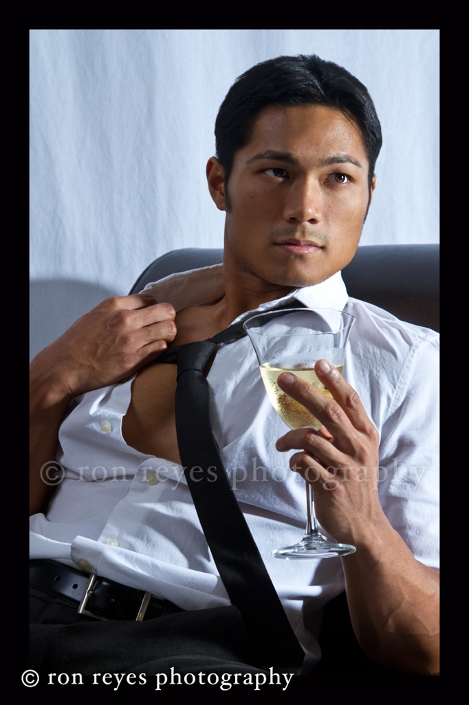 Male model photo shoot of Cedric-Jonathan by Ron Reyes Photography