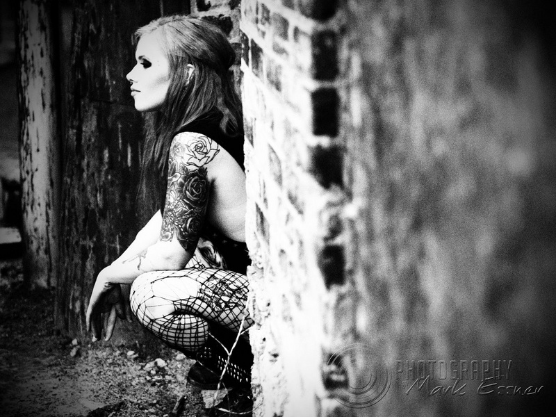 Female model photo shoot of Mel Saint Metal by From My Eye To Yours
