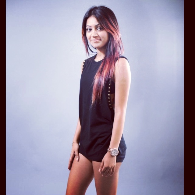 Female model photo shoot of Shaneza khan 