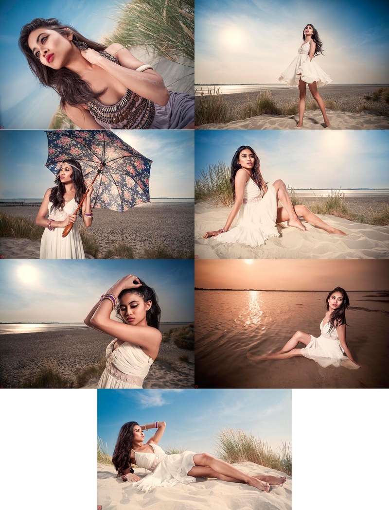 Male and Female model photo shoot of Duncan Longden and Amee Bakht in South Coast UK