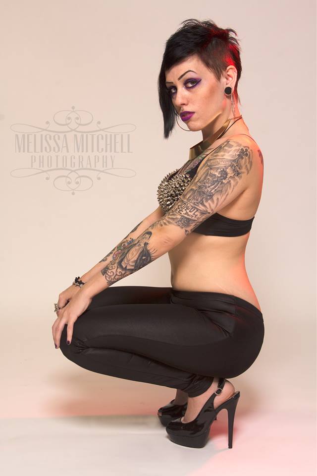 Female model photo shoot of Joy Disaster by Melissa Mitchell Photos