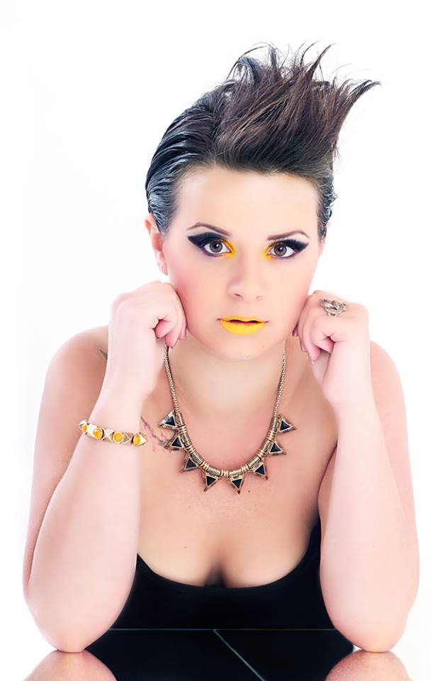Female model photo shoot of Amy Elizabeth Clark, makeup by Liza Mooney MUA