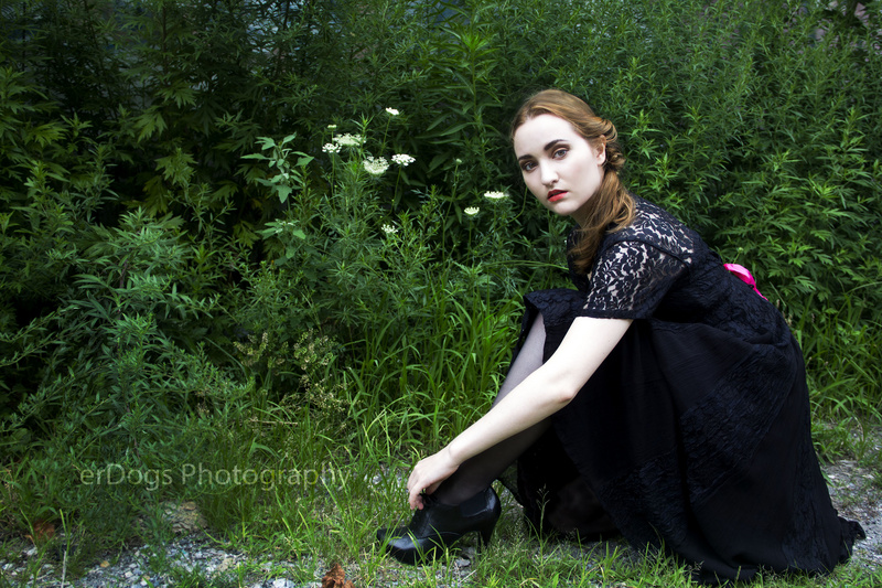 Female model photo shoot of Chen Ying Photography and Kristen L Raccone, makeup by Christina Dugan