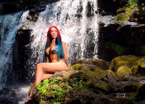 Female model photo shoot of Jenna McKenna in garwin falls NH