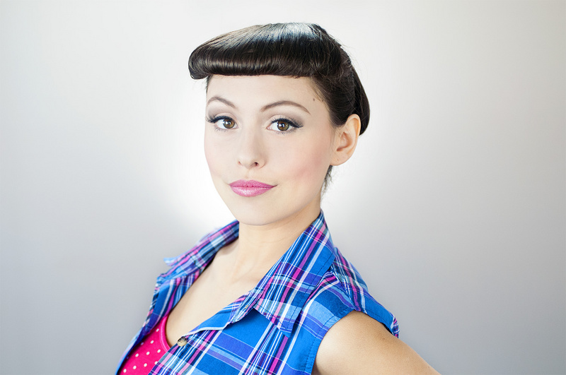 Female model photo shoot of Makeup by Lisa Torti, hair styled by Savija Ellis