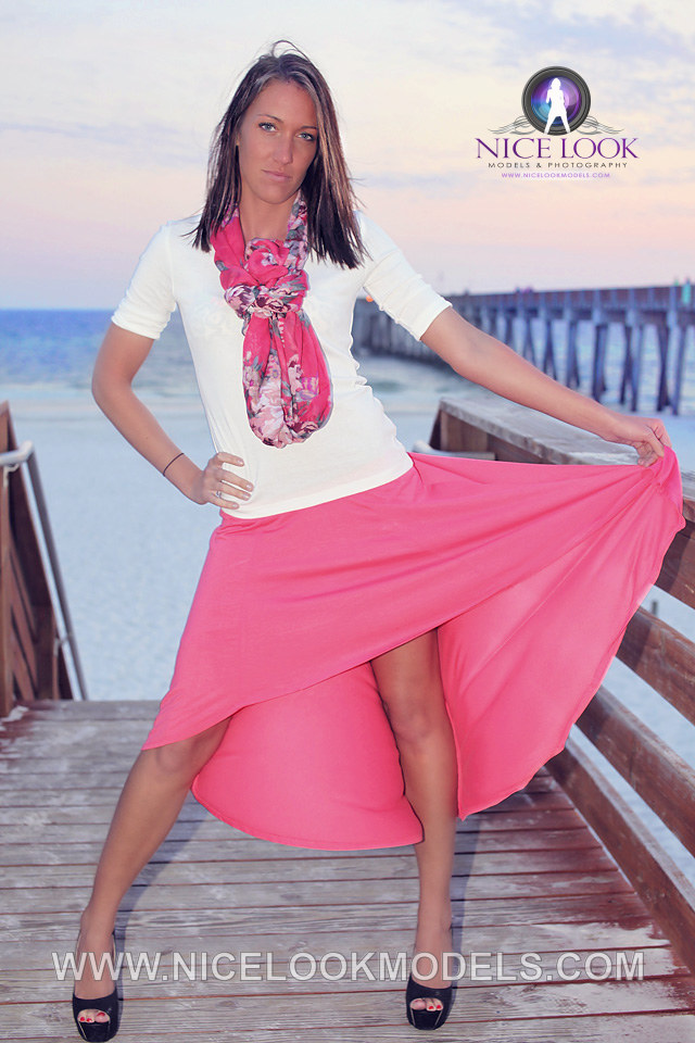 Female model photo shoot of Alyson Horstman in Panama city beach