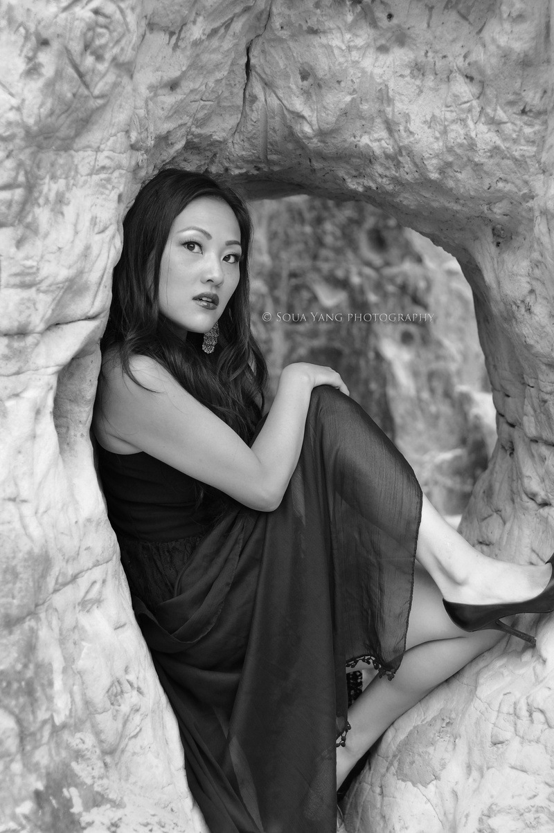 Female model photo shoot of Soua Yang Photography
