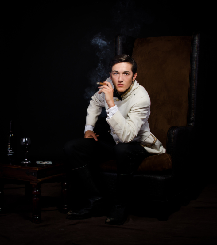Male model photo shoot of Stefan Moldoveanu in Studio