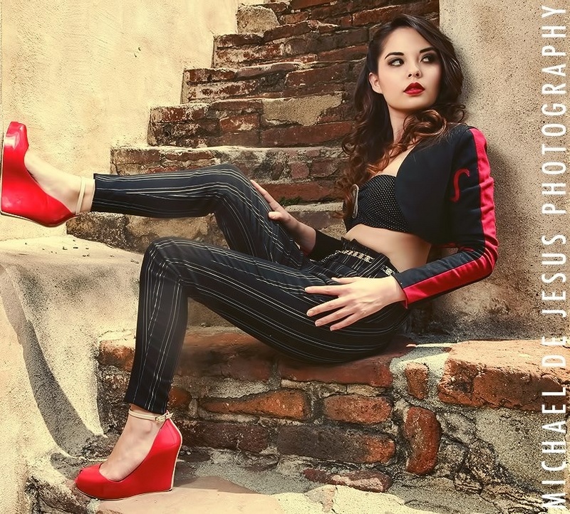 Female model photo shoot of MissPrissy MUA in San Gabriel