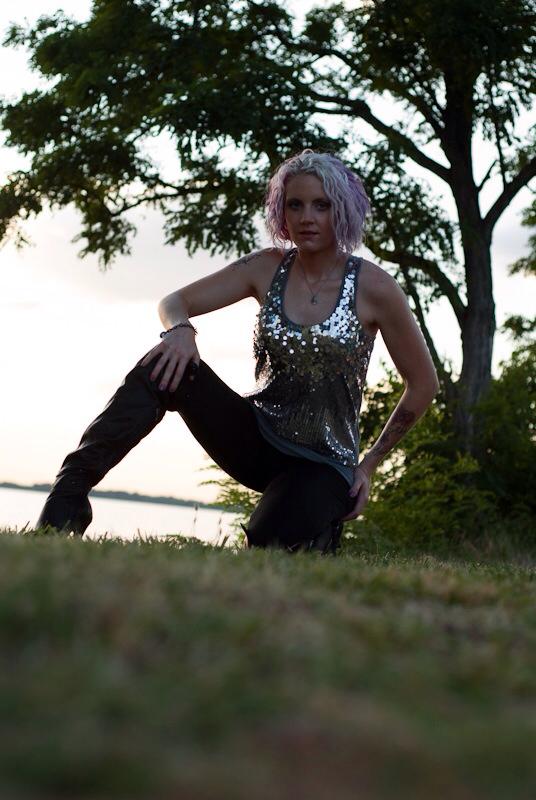 Female model photo shoot of MelissaWyatt in Lake Overholser, OK