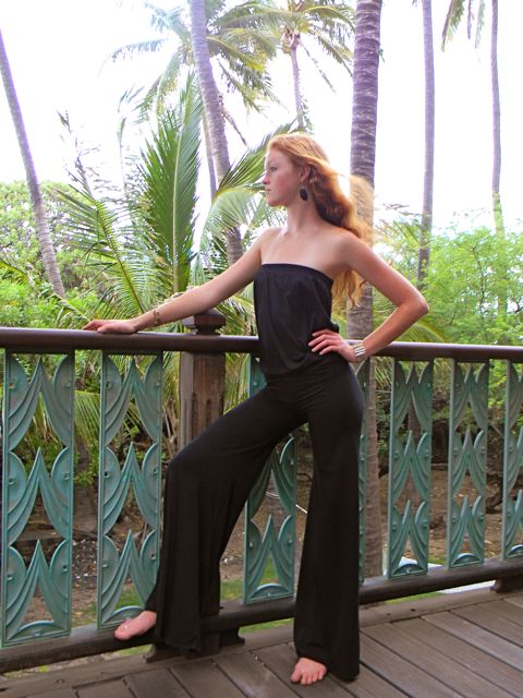 Female model photo shoot of Indigo Sage in Kiholo, Hawaii
