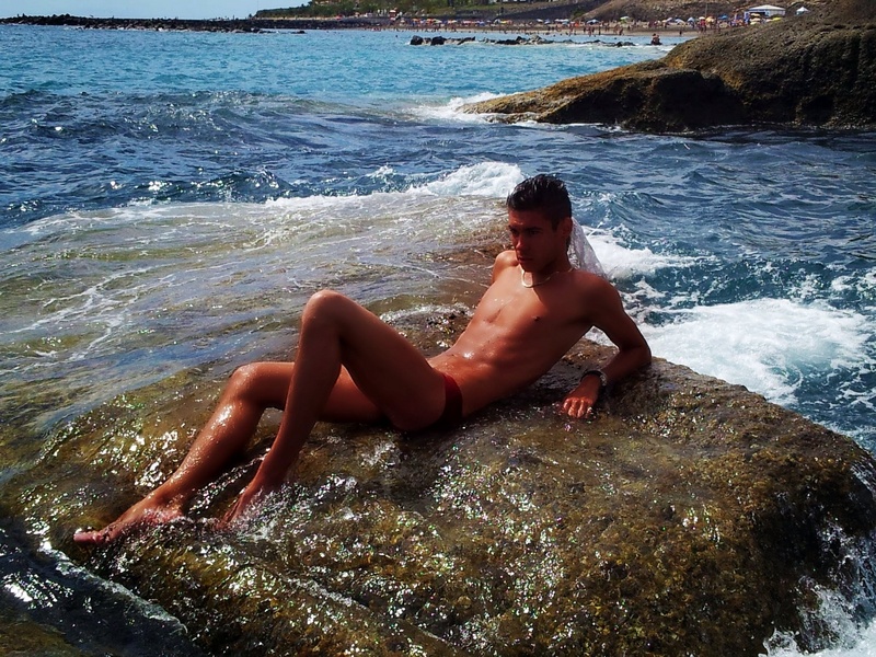 Male model photo shoot of Alan Stavros in Canary Islands, Spain