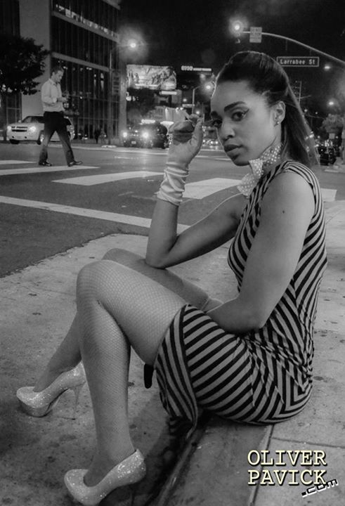 Female model photo shoot of Vanessa KaTara  in Hollywood, CA