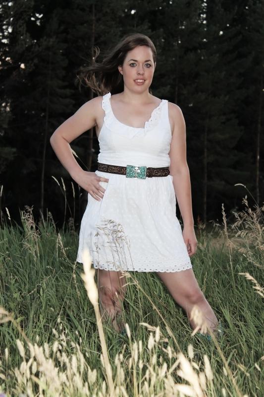 Female model photo shoot of Alix Country in Montana