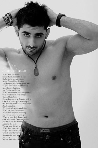 Male model photo shoot of ALIZ FARHAN in Abu Dhabi