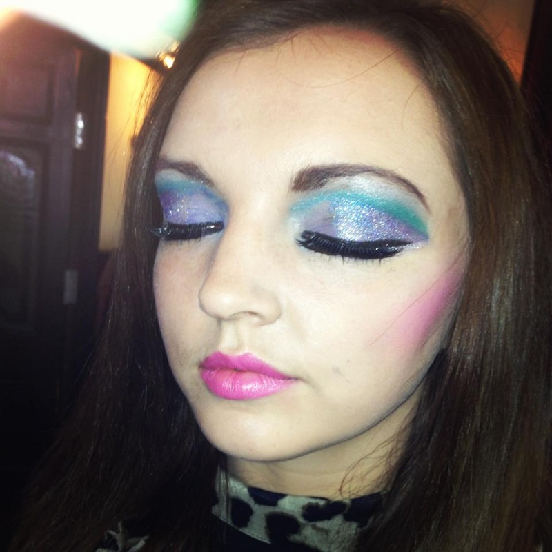 Female model photo shoot of Mehreen Make up in Glasgow