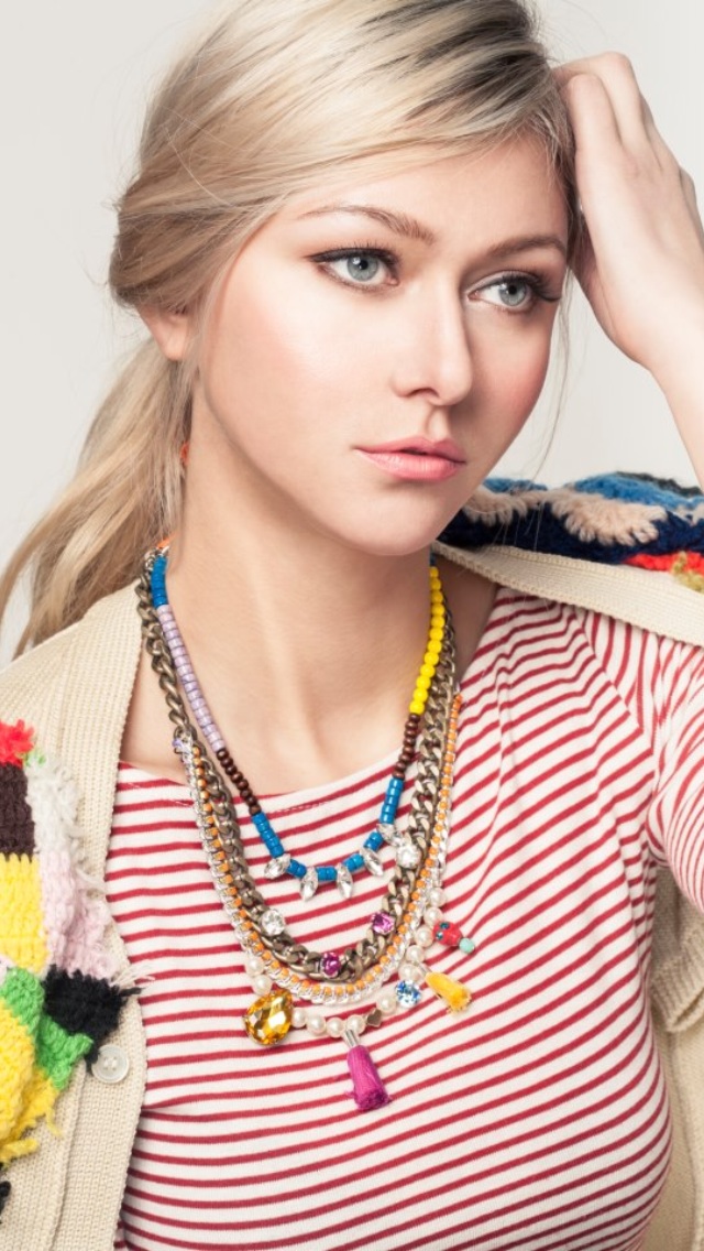 Female model photo shoot of Elizaveta Lyadova in New York