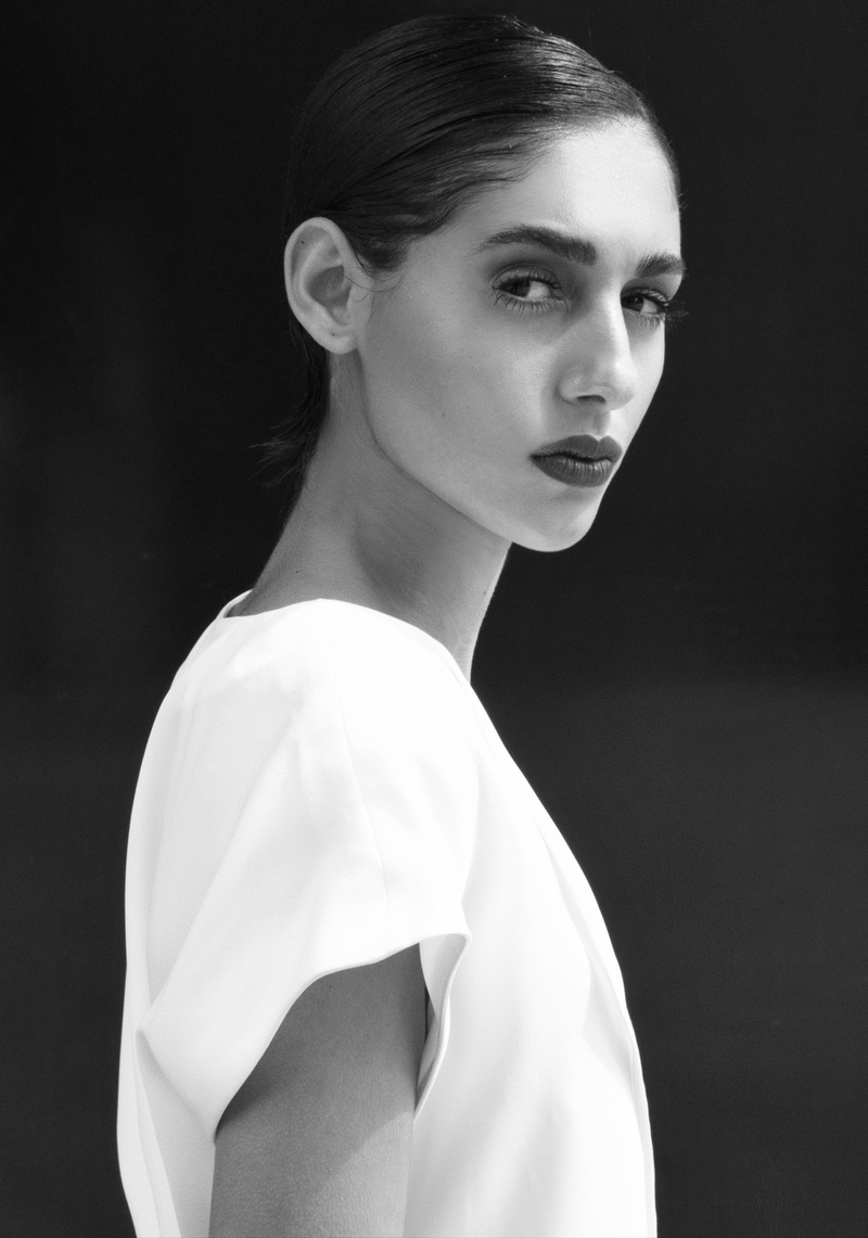 Female model photo shoot of Iman Eldeeb  in Milan