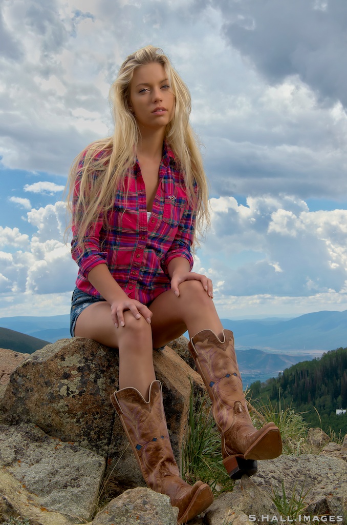 Male and Female model photo shoot of Scott Hall-Images and Brooke McEntire in Park City, Utah