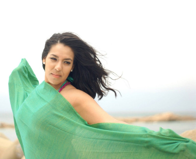Female model photo shoot of NinaLpz in Mallipo Beach, Taean, South Korea