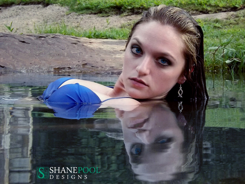Male model photo shoot of Shane Pool Design