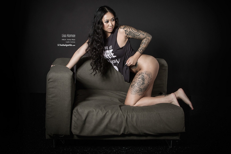 Female model photo shoot of Lisa Enpi Kamae by Ludwig Ortiz  in Studio OC