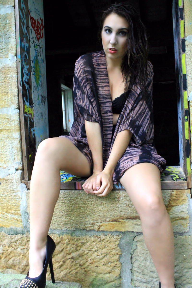 Female model photo shoot of Bleulion and Natalie Paros Snyder in Raccoon State Park