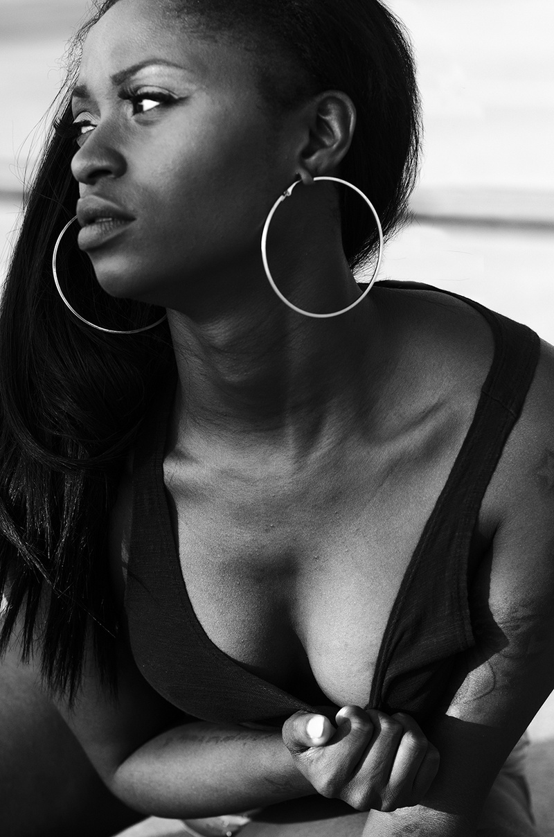Female model photo shoot of Hiesha Nicole by CityofTroy Photography