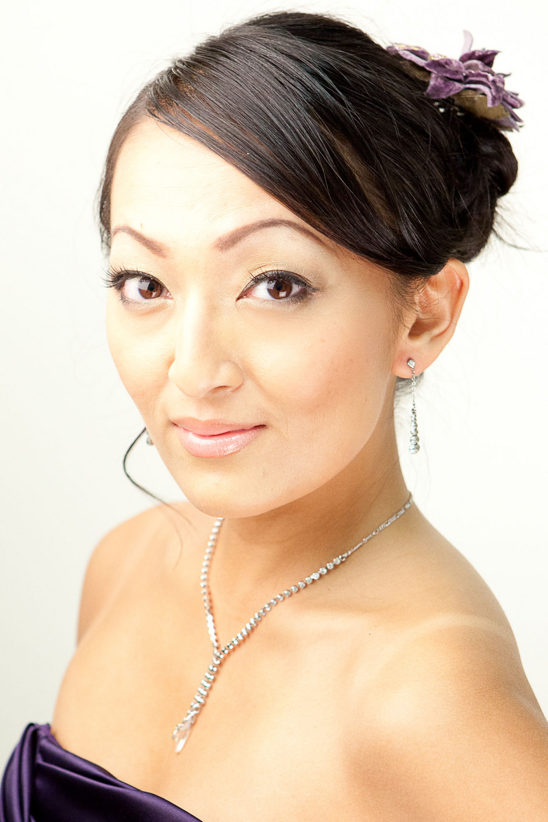 Female model photo shoot of Make-up by Satomi