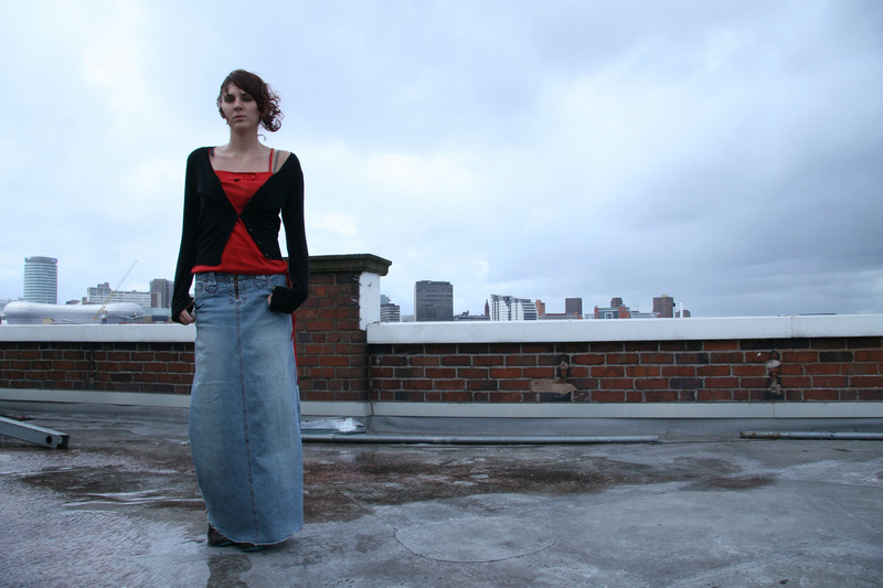 Female model photo shoot of Isabel Blake in Custard Factory, Birmingham