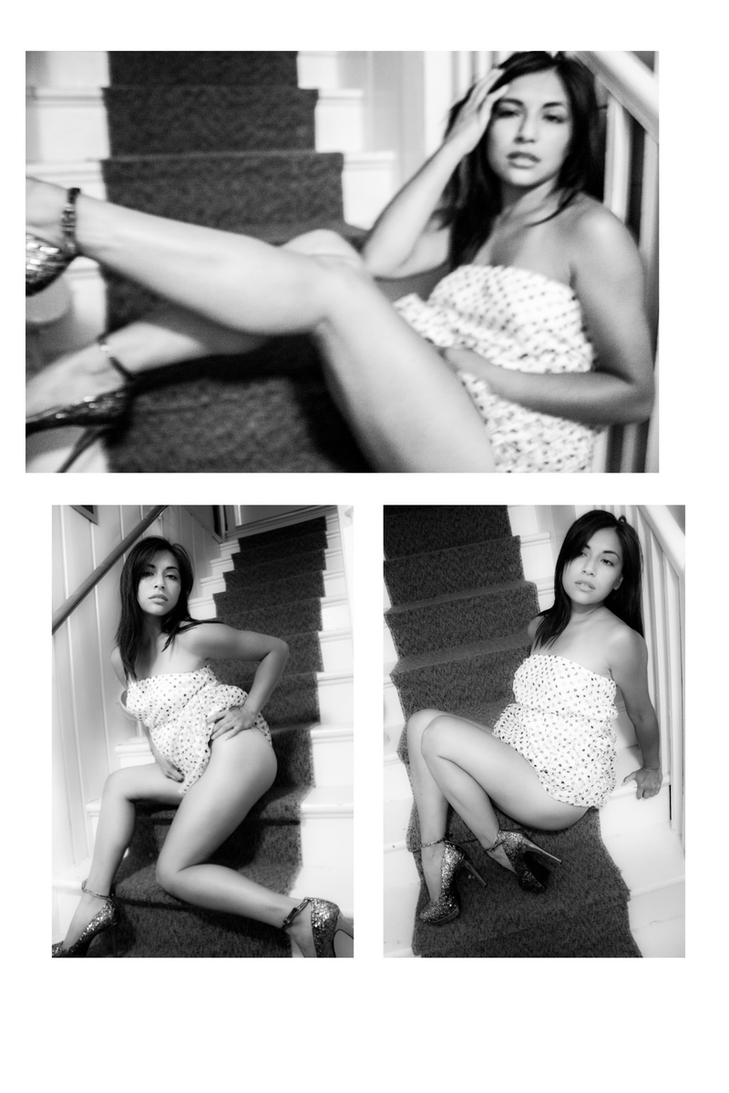 Female model photo shoot of Esmeralda Estrada by Bron RabtriXXX