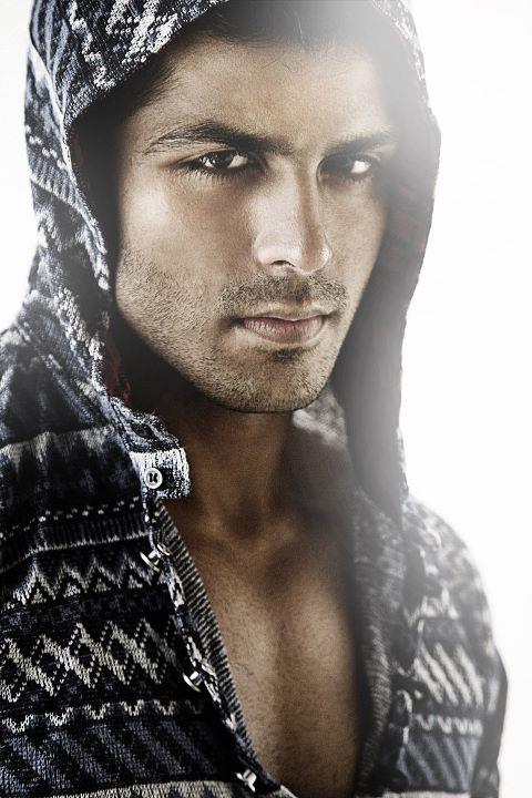 Male model photo shoot of honey makhani