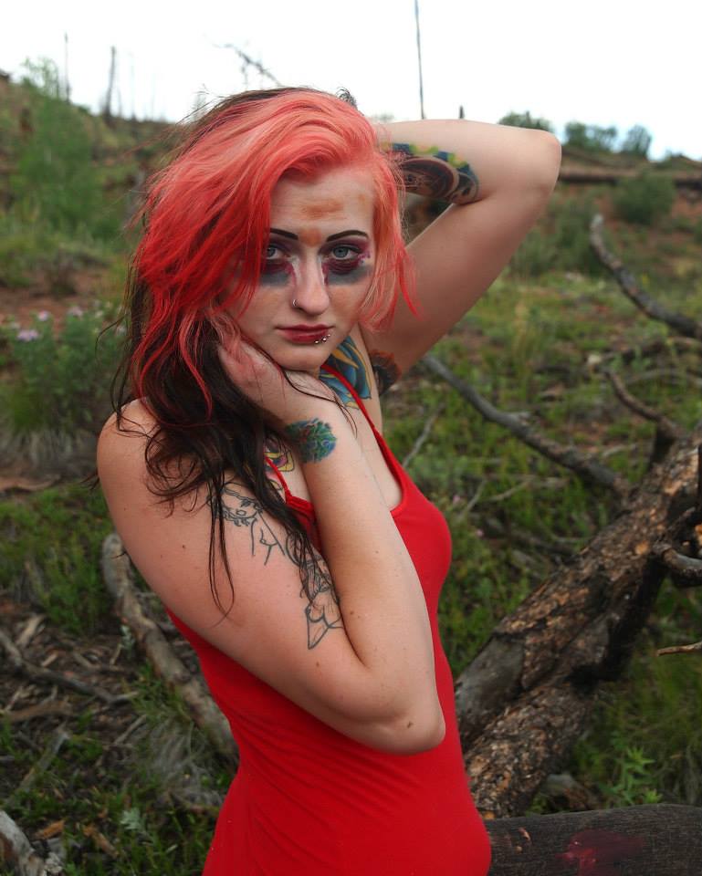 Female model photo shoot of Holly Floyd Baker in Colorado