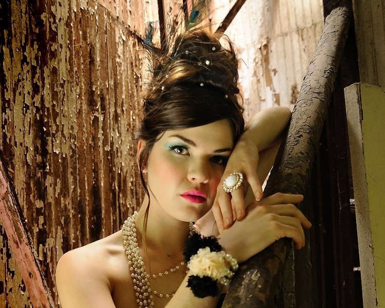 Female model photo shoot of Sarah Contey  and jinx by Tiffiny Kaetzel