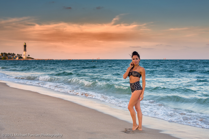 Male and Female model photo shoot of Michael Pancier and Jackie Salimen in Pompano Beach, FL